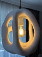 Beehive Tekli Sarkıt Avize - Beton Görünümlü - Görsel 6