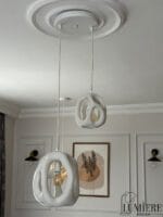 Beehive İkili Sarkıt Avize - Beton Görünümlü - Görsel 3