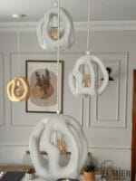 Beehive Üçlü Sarkıt Avize - Beton Görünümlü