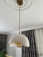 Eskitme Beton Tekli Sarkıt Avize