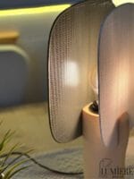 MODURA Abajur Gri - Modern Masa Lambası | Dekoratif - Görsel 3