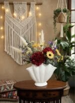 Deniz Kabuğu Seramik Vazo - Görsel 2