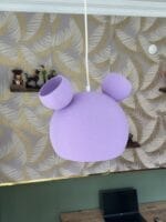 Mickey Çocuk Odası Avizesi | Mor Renk, Hafif ve Dayanıklı - Görsel 3