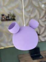 Mickey Çocuk Odası Avizesi | Mor Renk, Hafif ve Dayanıklı - Görsel 5