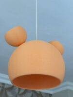 Mickey Çocuk Odası Avizesi | Turuncu Renk, Hafif ve Dayanıklı - Görsel 2