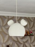 Mickey Çocuk Odası Avizesi | Beyaz Renkli, Hafif ve Dayanıklı - Görsel 2