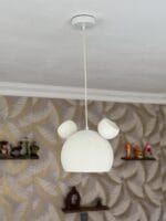 Mickey Çocuk Odası Avizesi | Beyaz Renkli, Hafif ve Dayanıklı