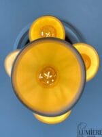 Siyah Beşli Sarkıt Avize – Modern Beton | 5’li - Görsel 2