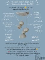 Siyah Beşli Sarkıt Avize – Modern Beton | 5’li - Görsel 3