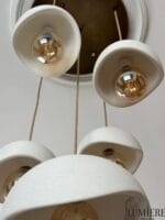 Eskitme Beşli Sarkıt Avize – Modern Beton | 5’li - Görsel 5