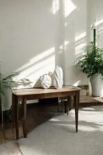 Dalgalı Seramik Vazo Seti - Beyaz - Görsel 2