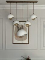 Eskitme 5’li Yemek Masası Avize